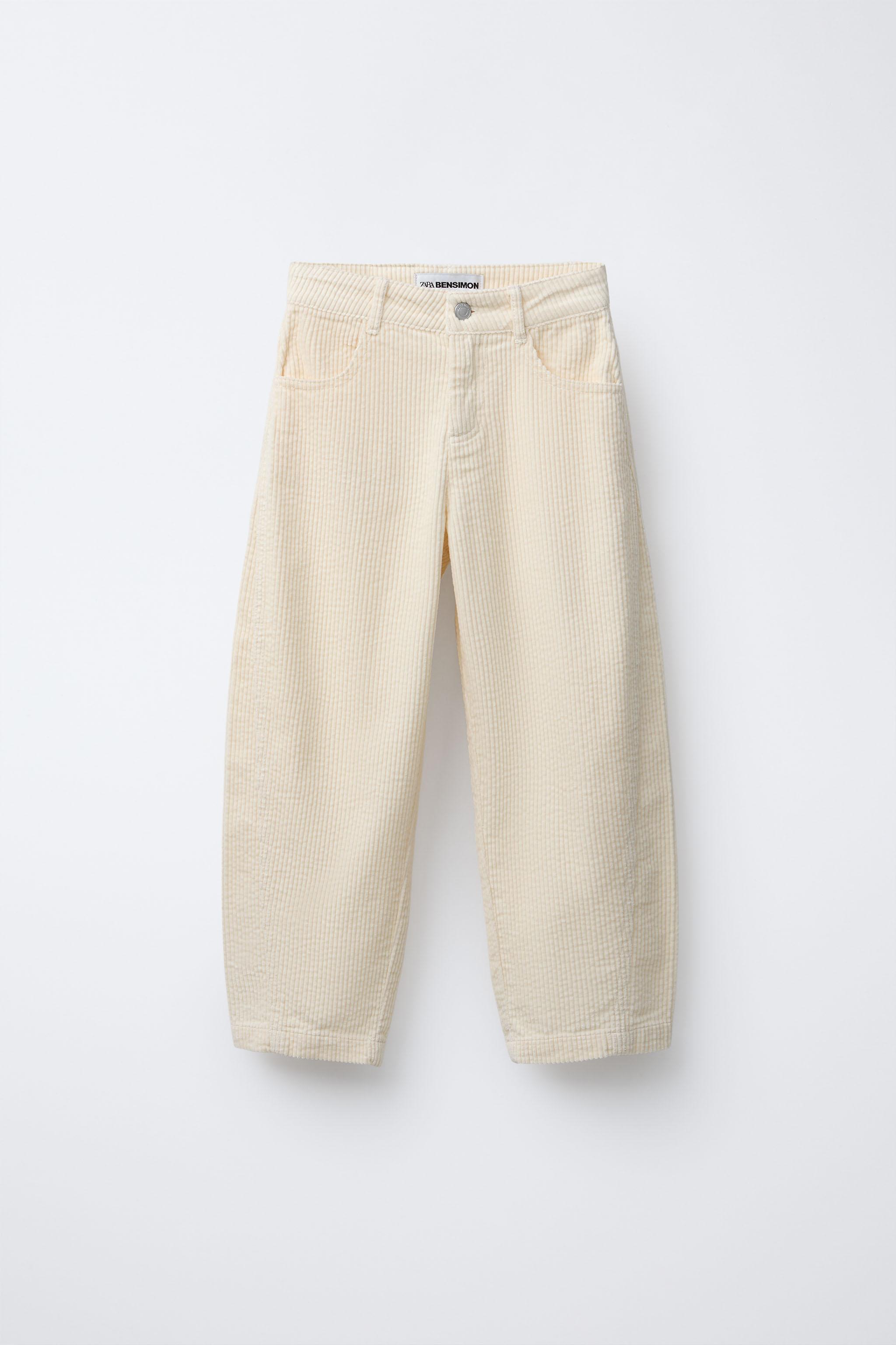 BARREL CORDUROY PANTS BENSIMON ® X ZARA